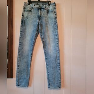 American Eagle acid washed Slim straight jeans. Men's 34x36